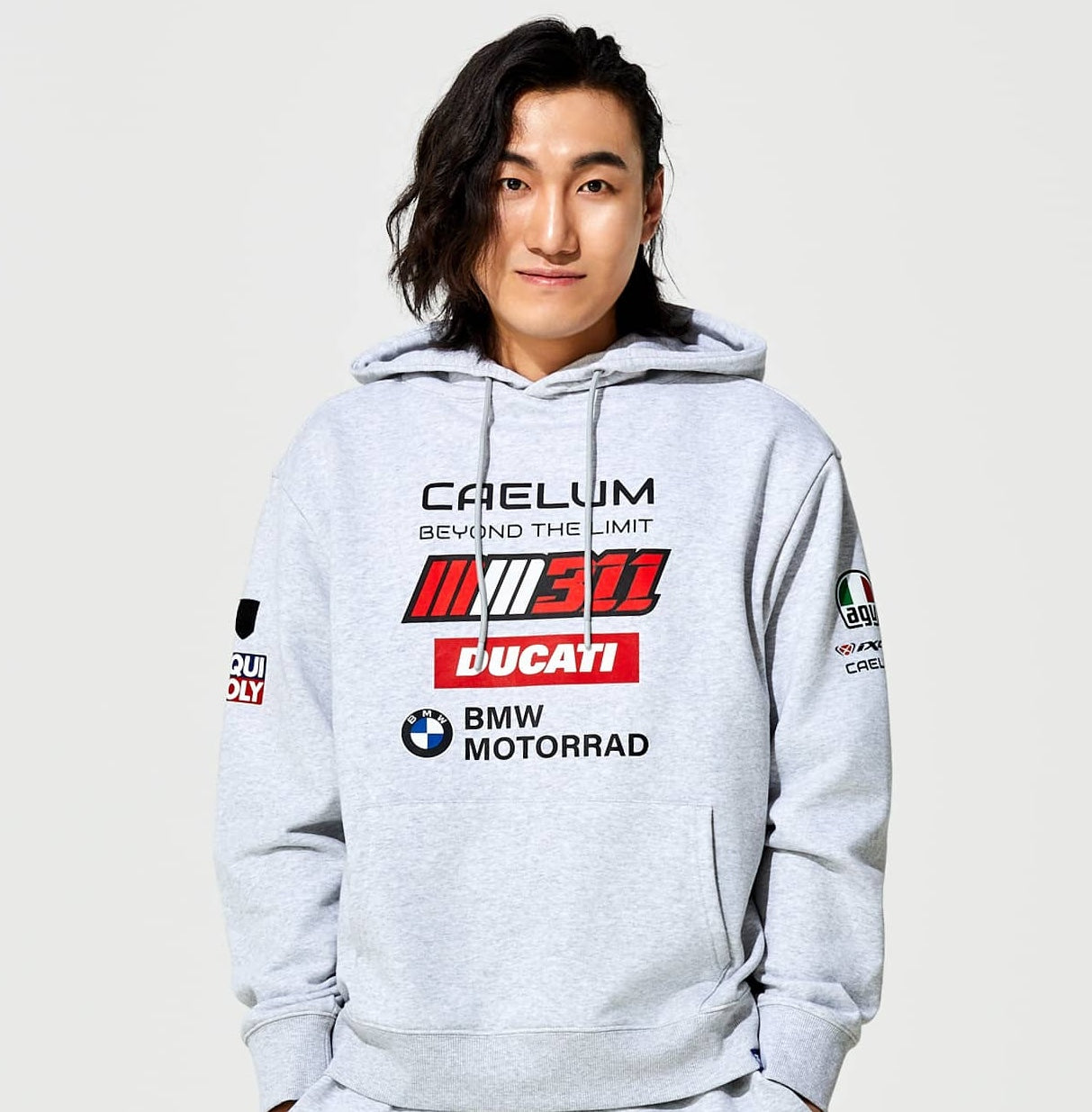 Daypick hoodie (melange grey)