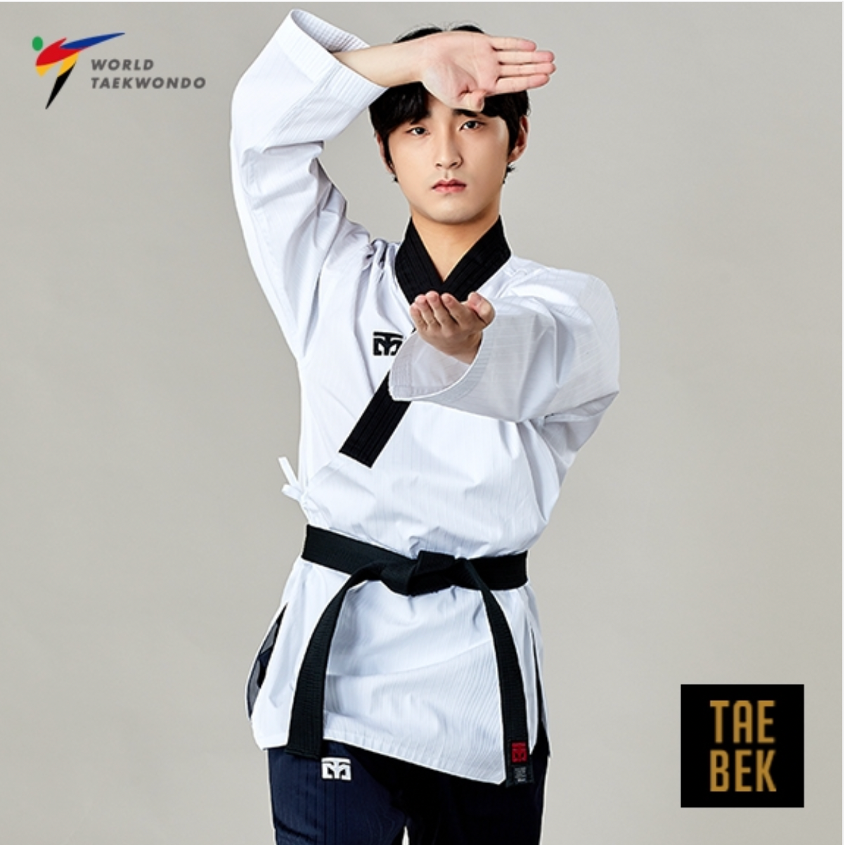 TAEBEK Poomsae Uniform (Dan, Male)