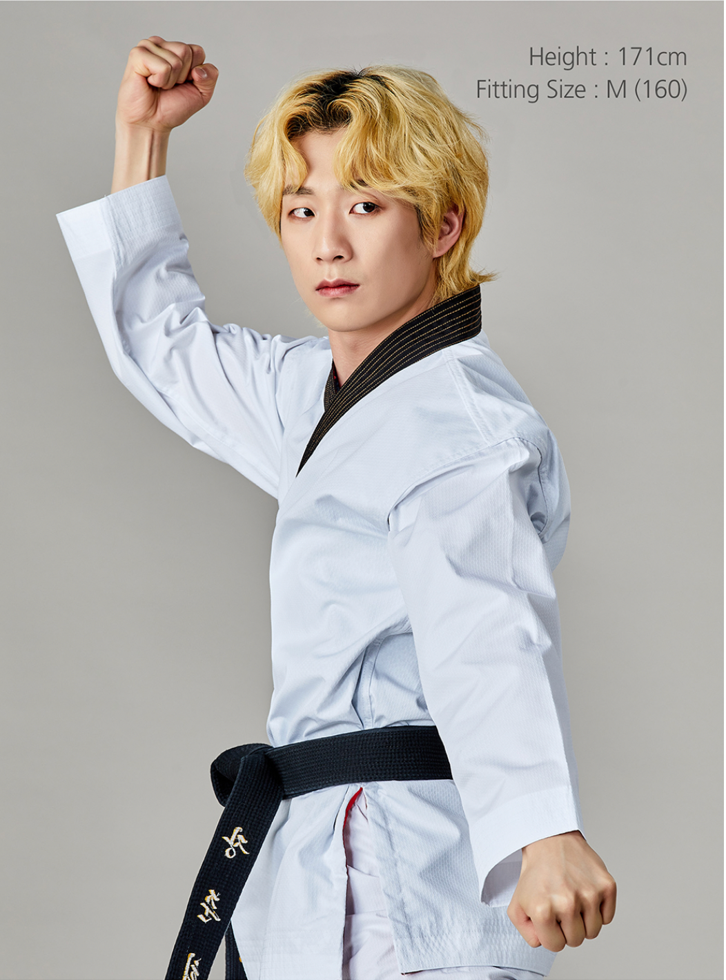 GEUM GANG Grand Master Uniform (White/Black)