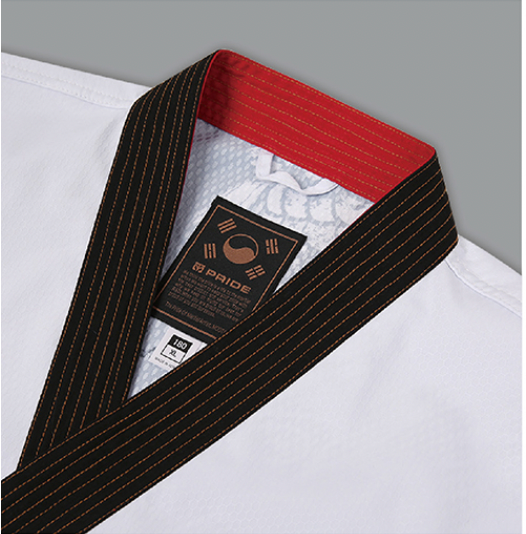 GEUM GANG Grand Master Uniform (White/Black)