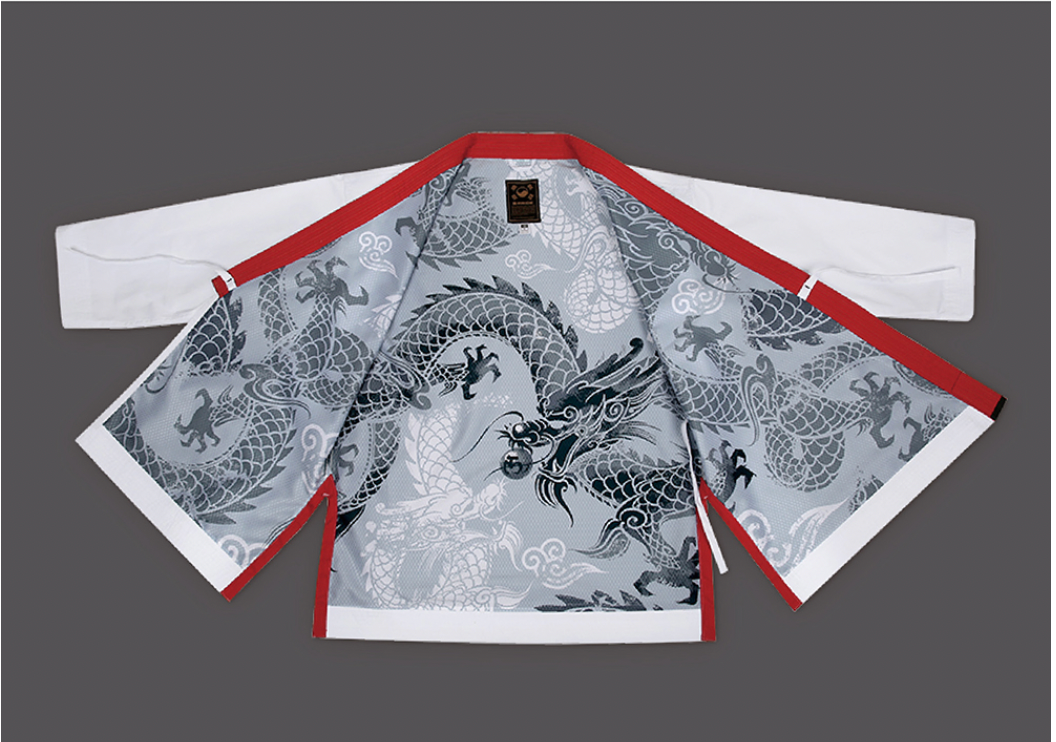 GEUM GANG Grand Master Uniform (White/Black)