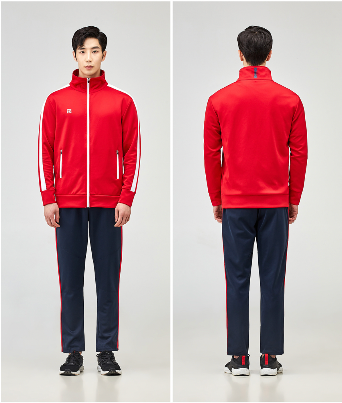 EVAN treningsdress (red/navy)