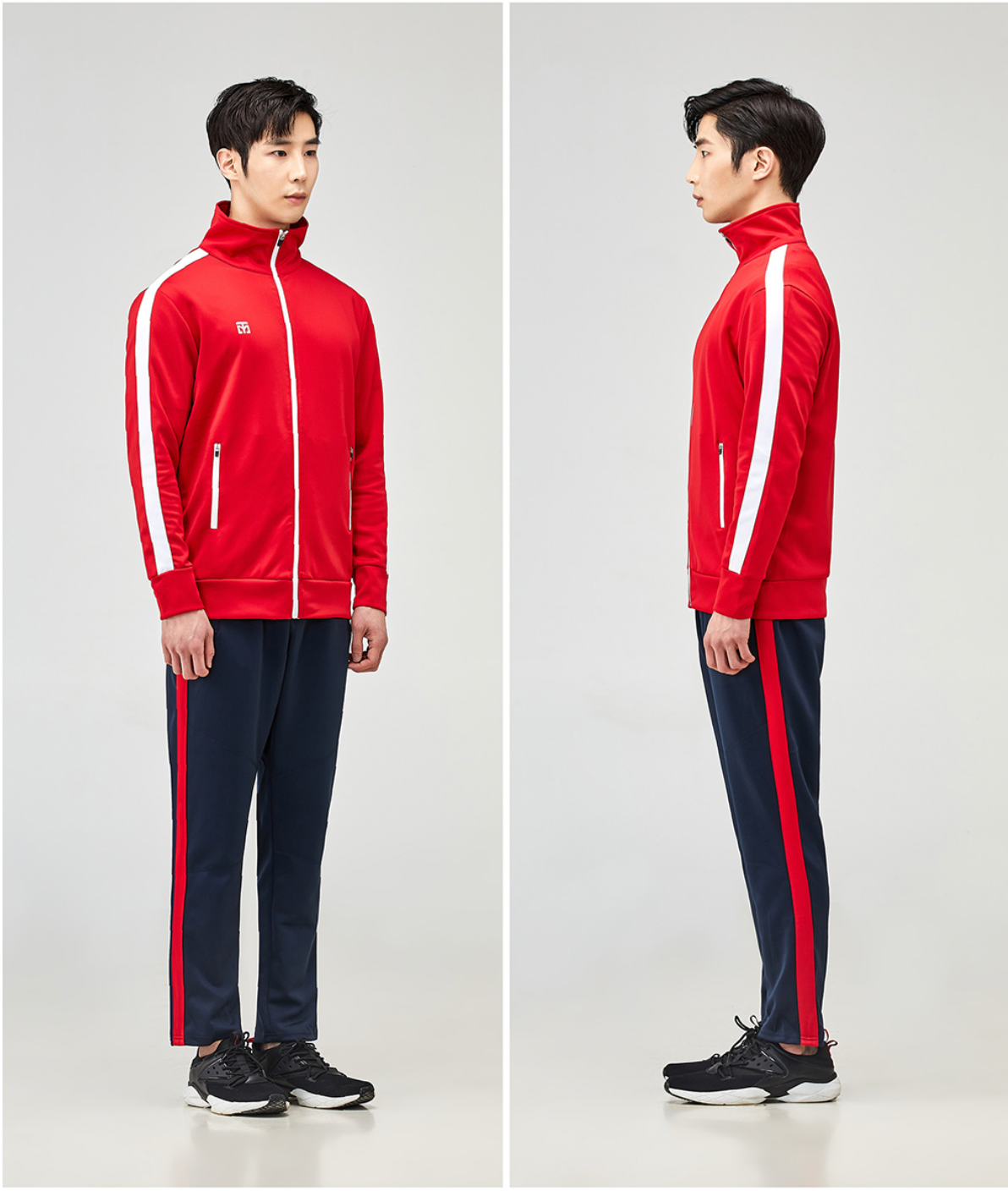 EVAN treningsdress (red/navy)