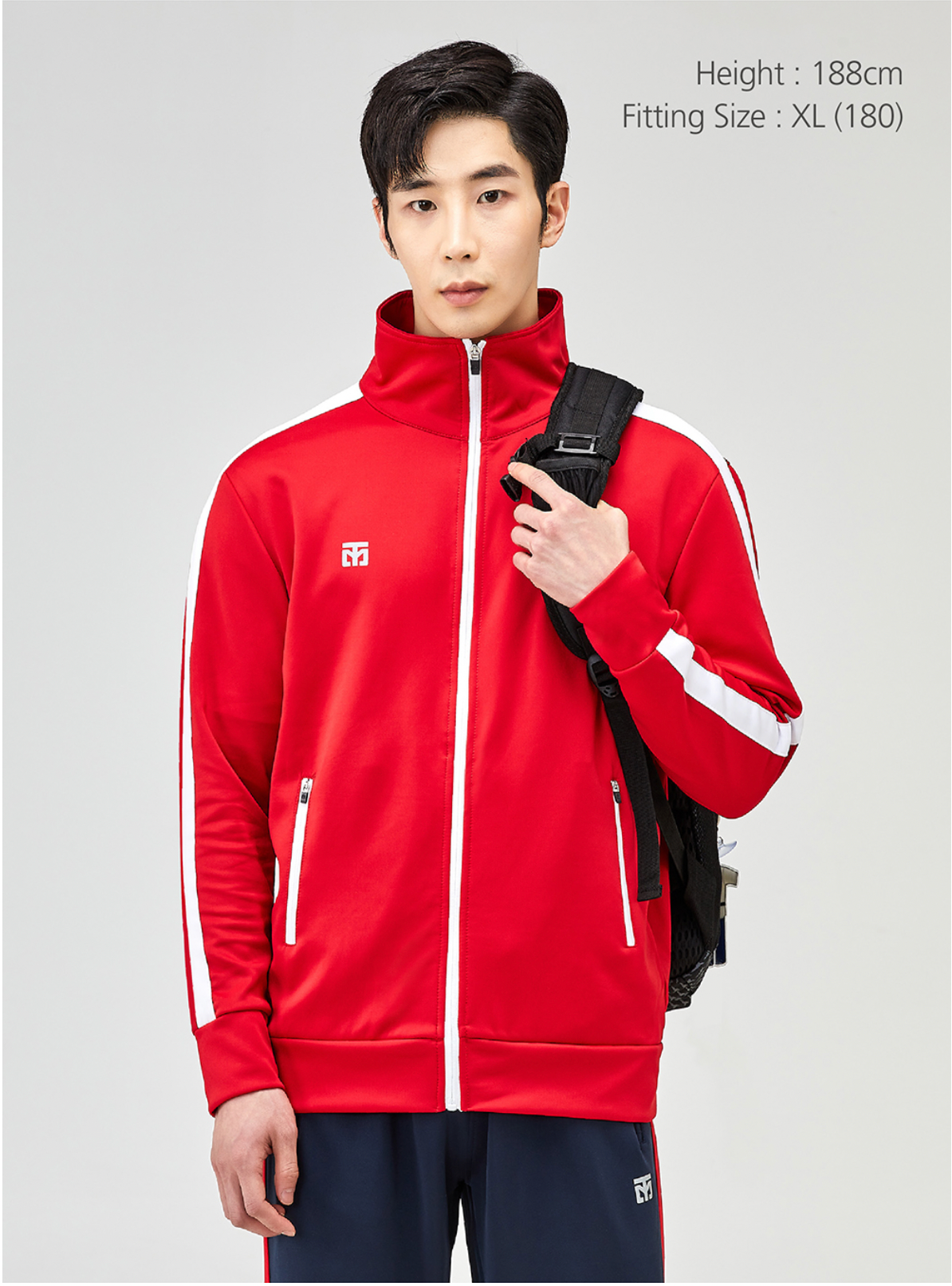 EVAN treningsdress (red/navy)
