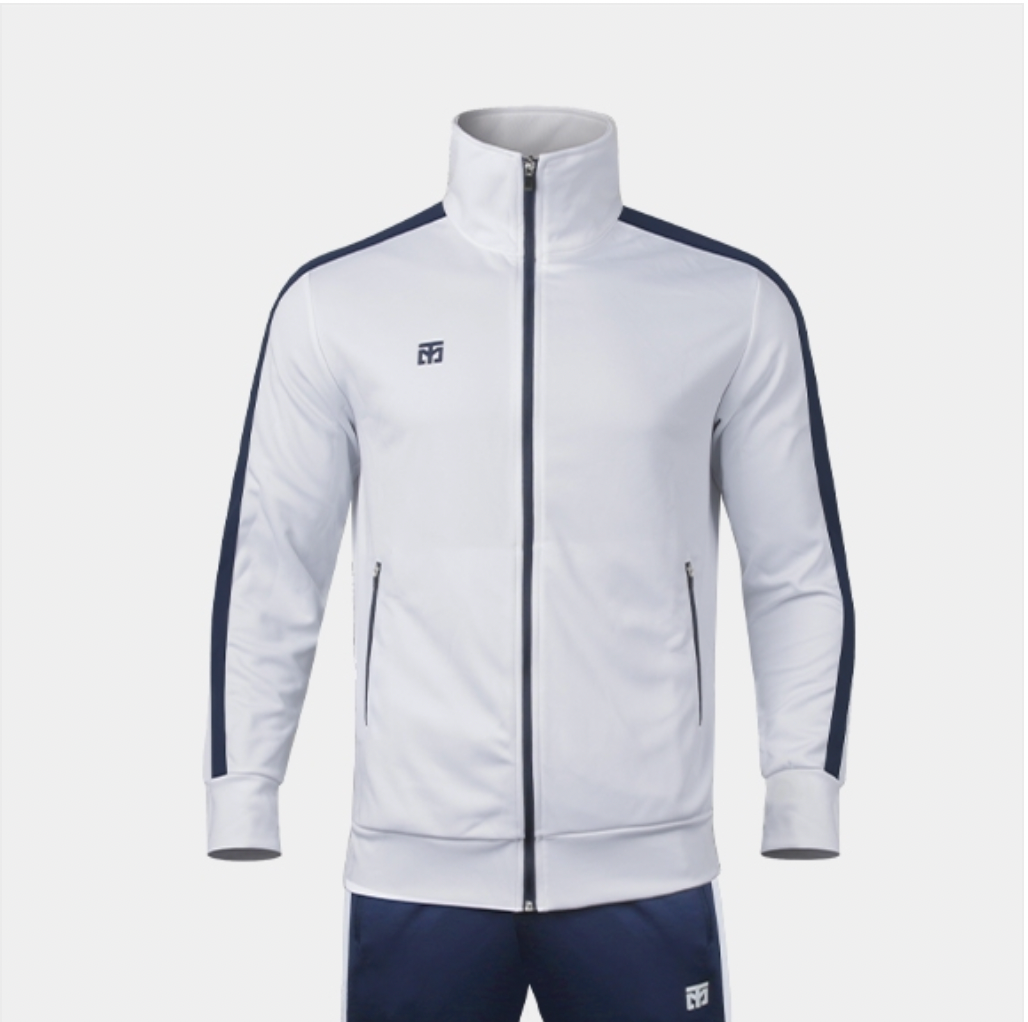 EVAN treningsdress (white/navy)