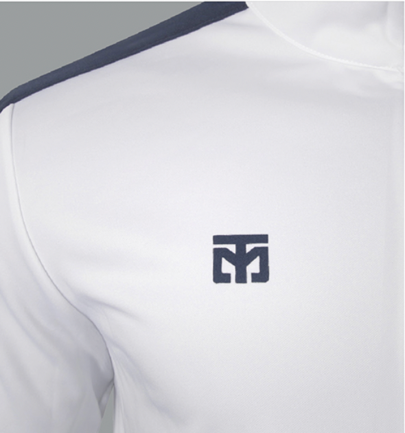 EVAN treningsdress (white/navy)