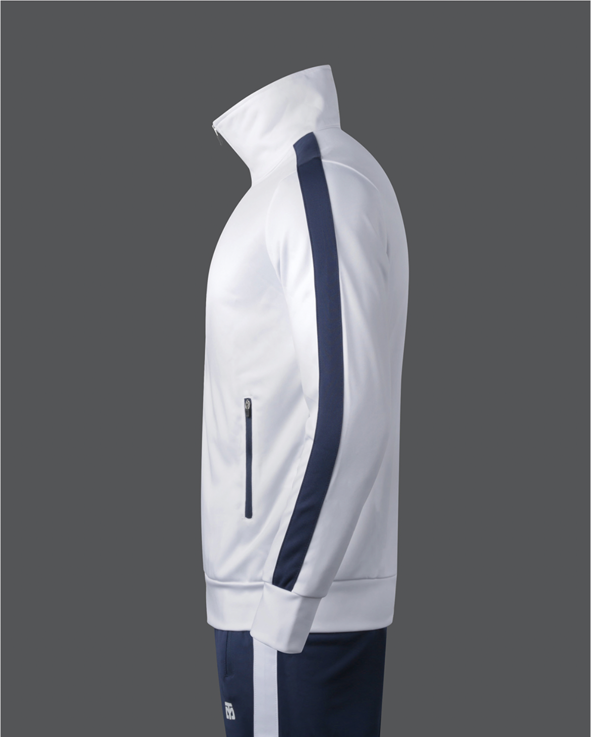 EVAN treningsdress (white/navy)