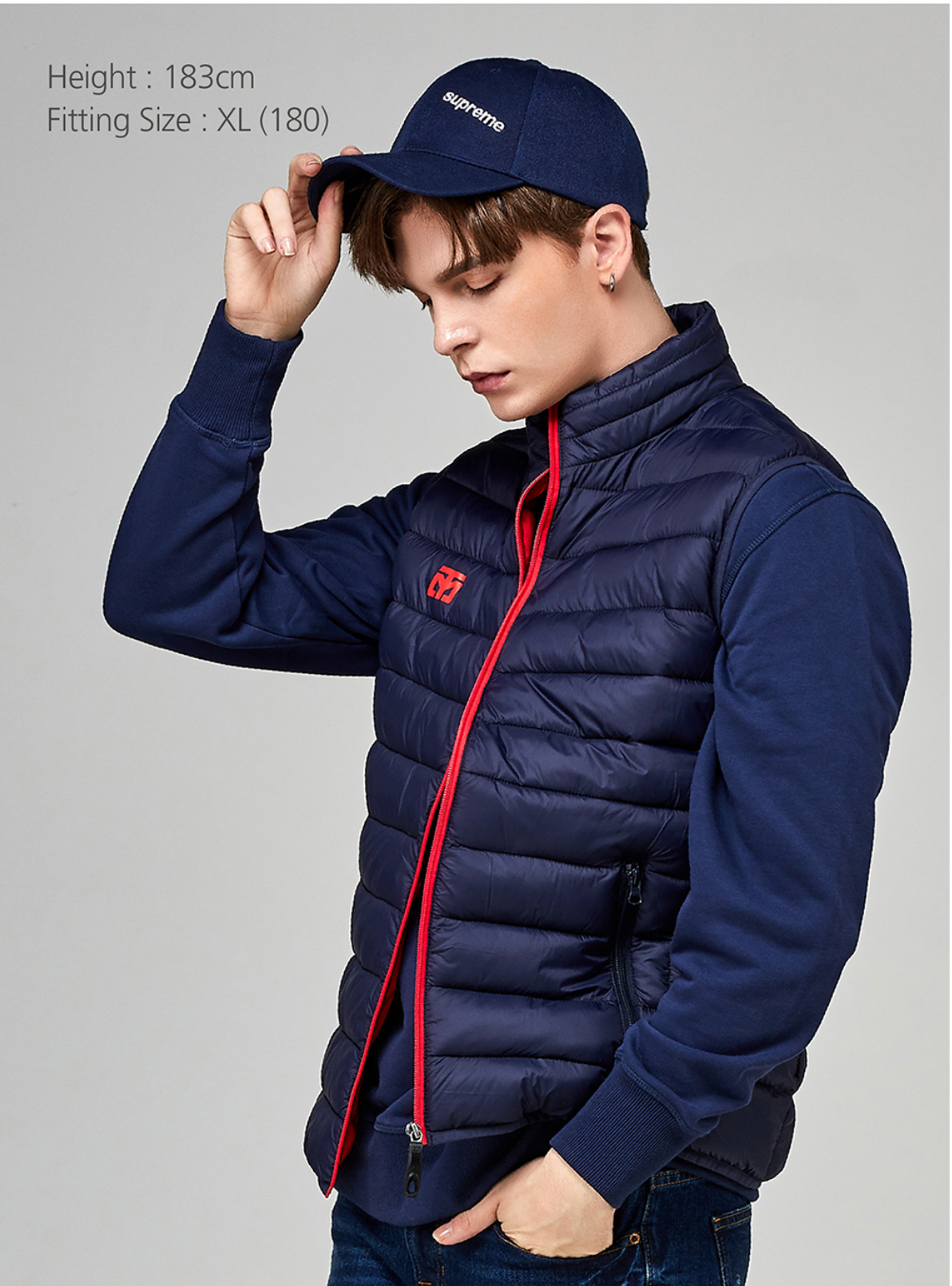 HERO vest (navy)