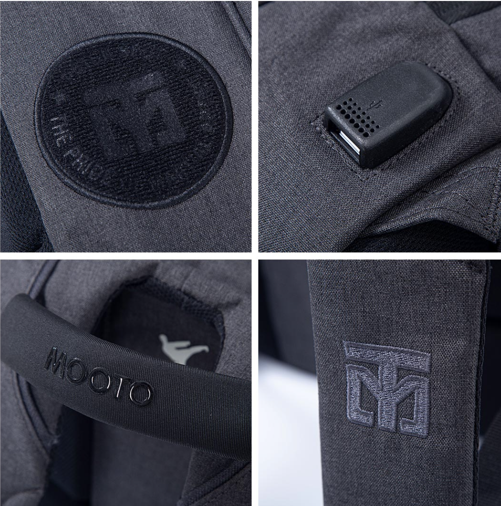 MATO ryggsekk (dark grey)