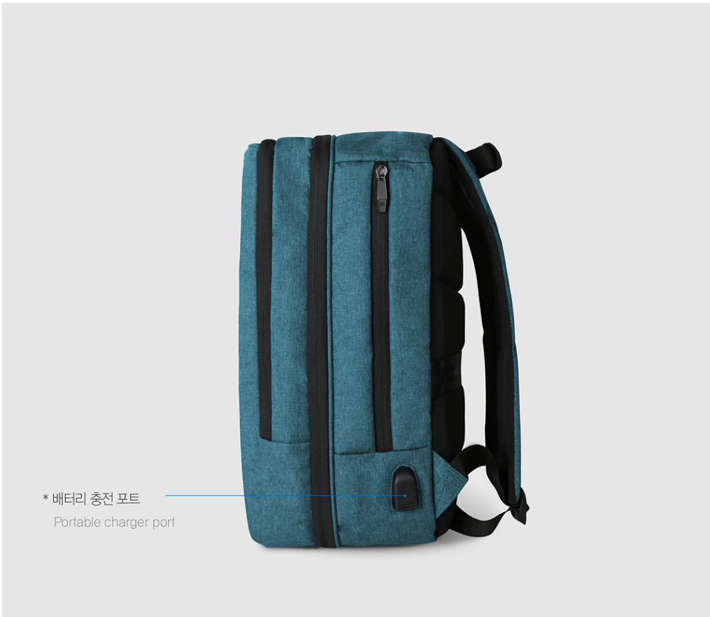 MATO ryggsekk (peacock blue)