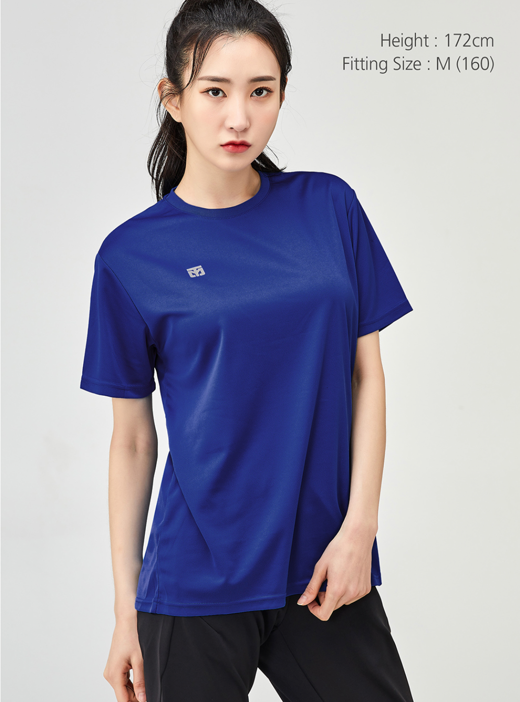 Cool Round T-skjorte (cobalt blue)
