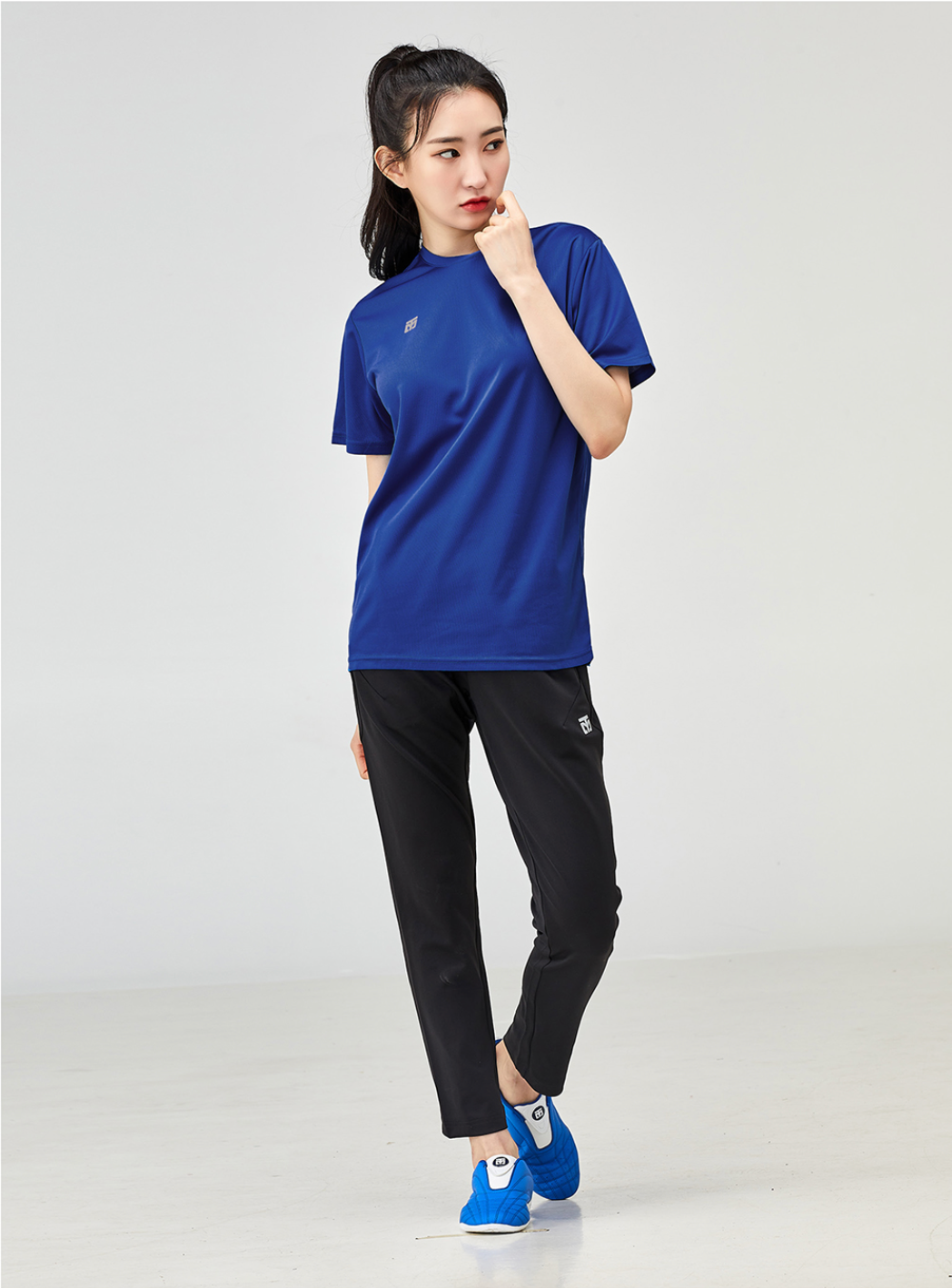 Cool Round T-skjorte (cobalt blue)