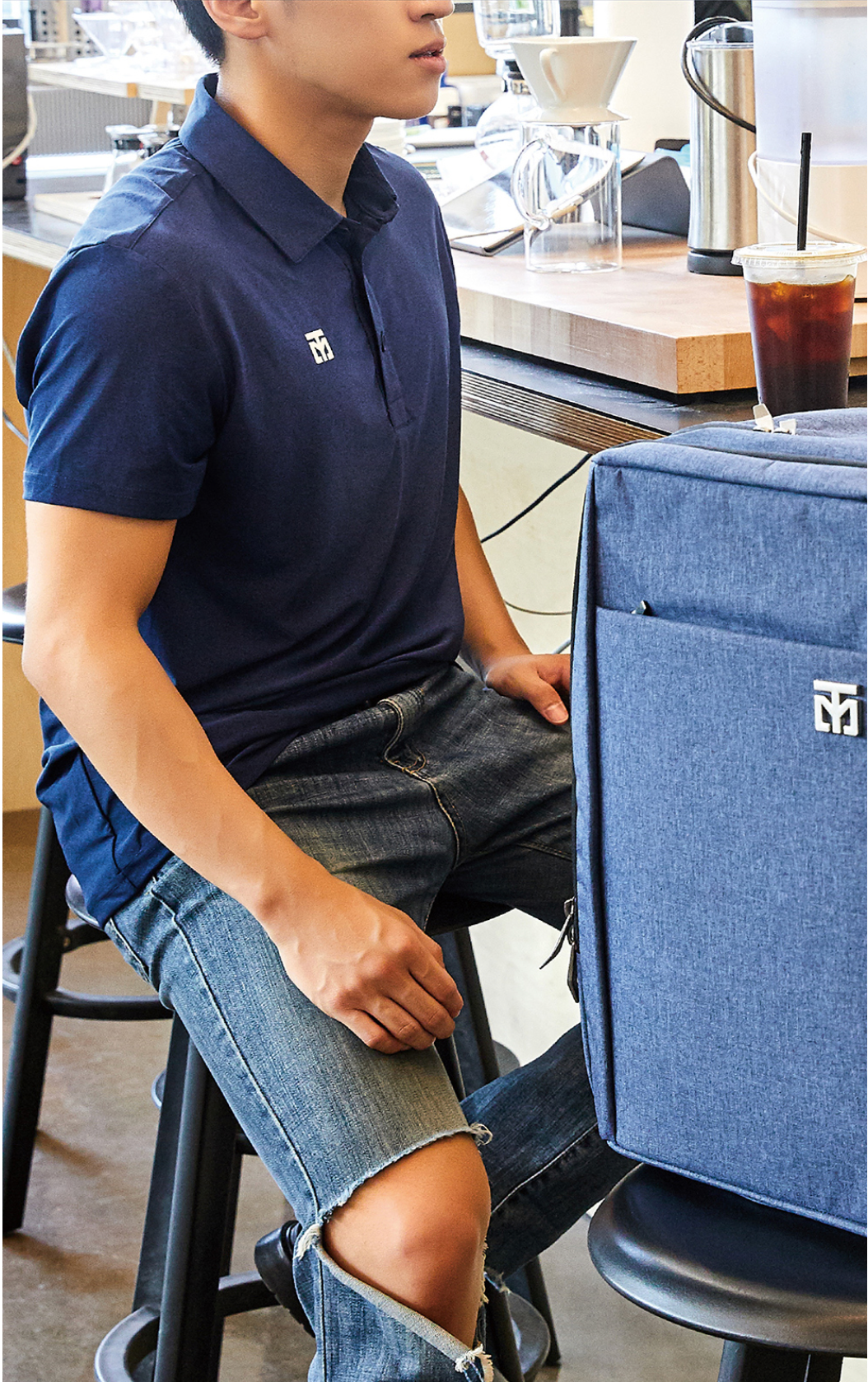 Performance T-Skjorte (navy)