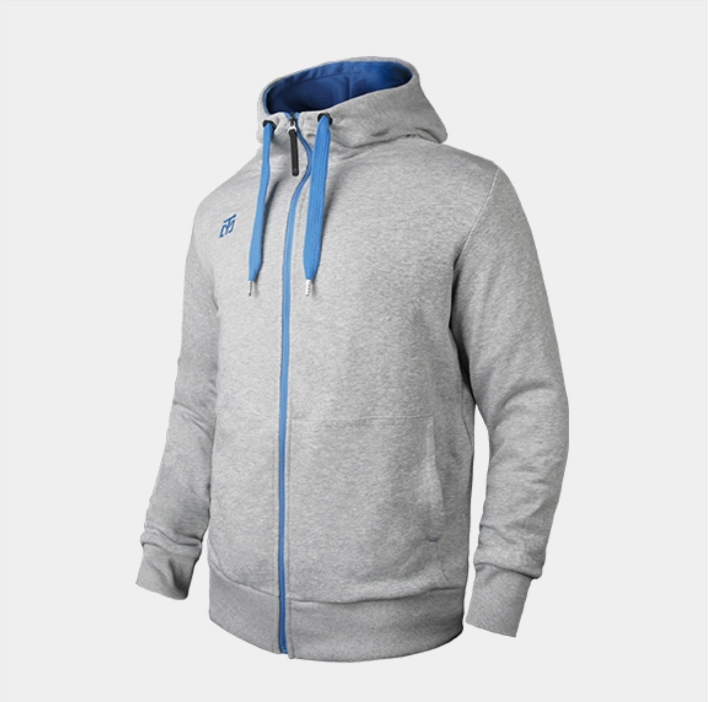 Hood zip-up (gray)