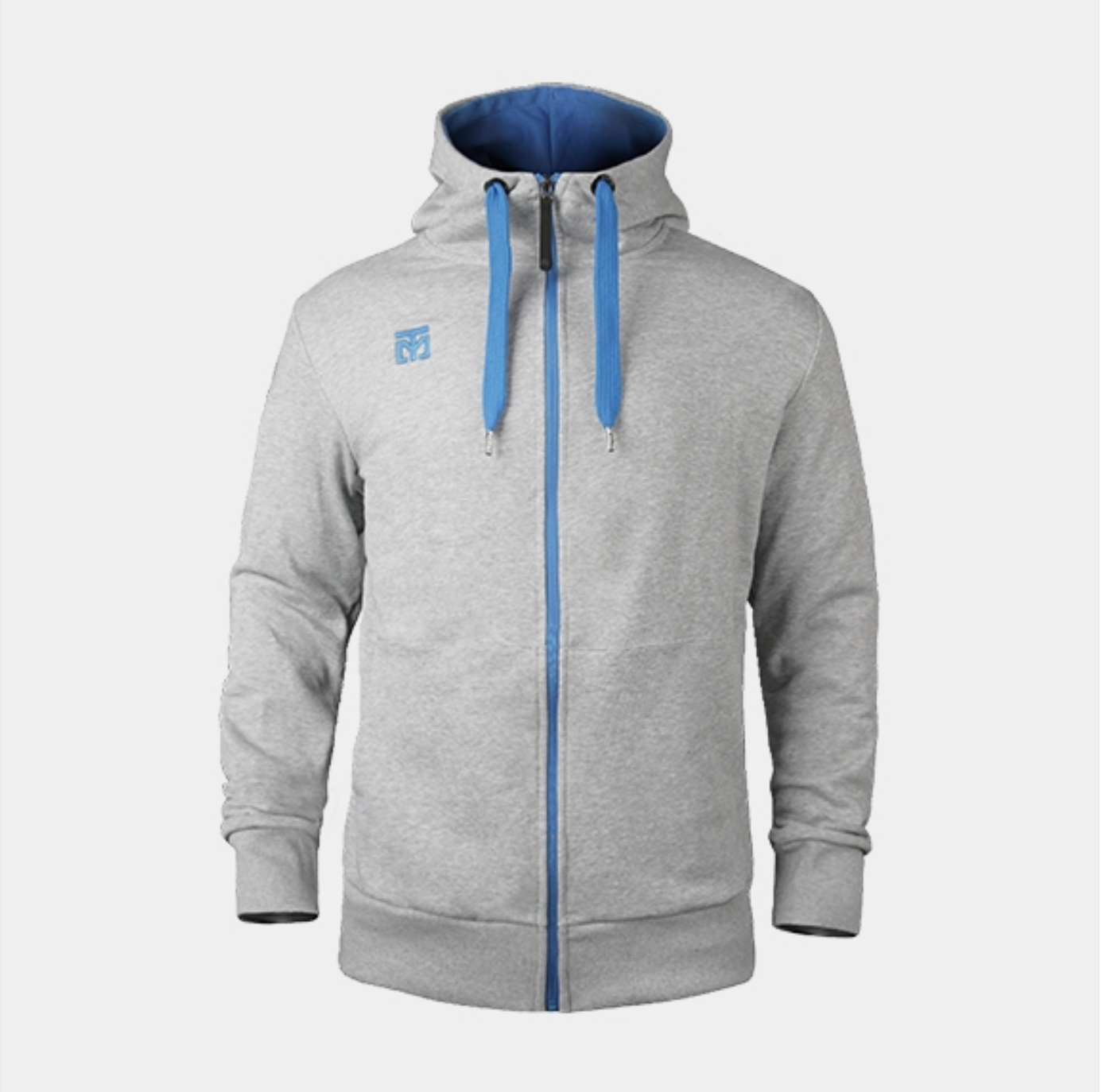 Hood zip-up (gray)
