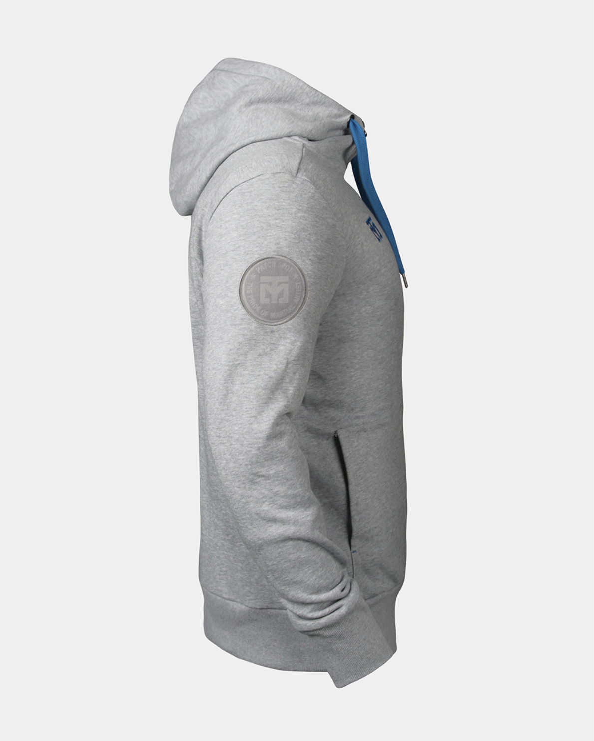 Hood zip-up (gray)