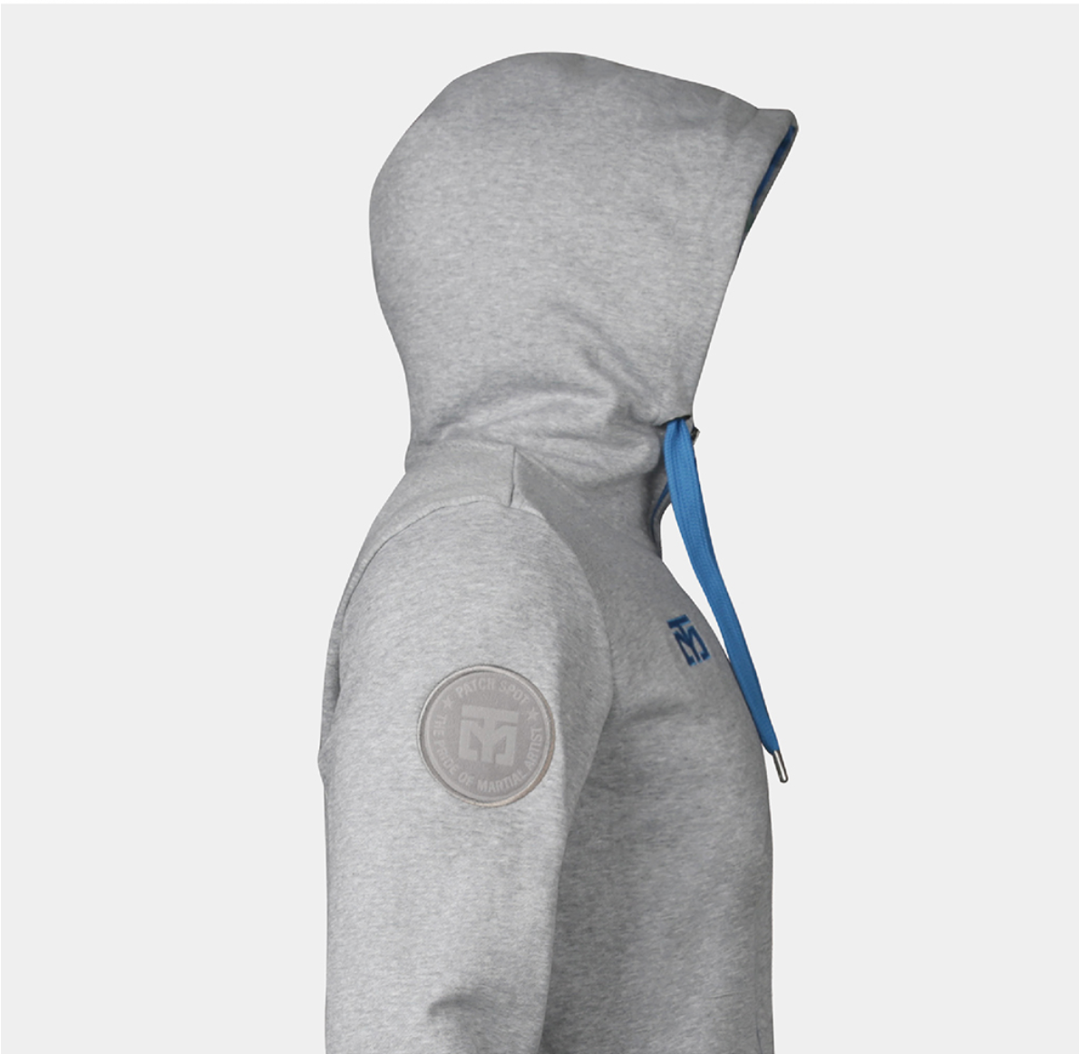Hood zip-up (gray)