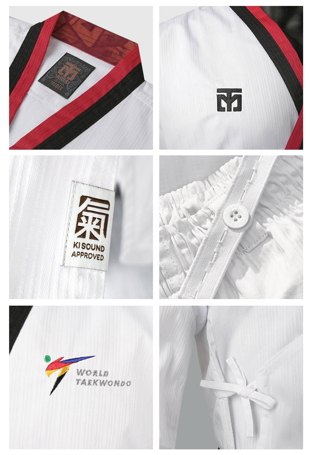 TAEBEK 3 Poomsae Uniform (POOM FEMALE)