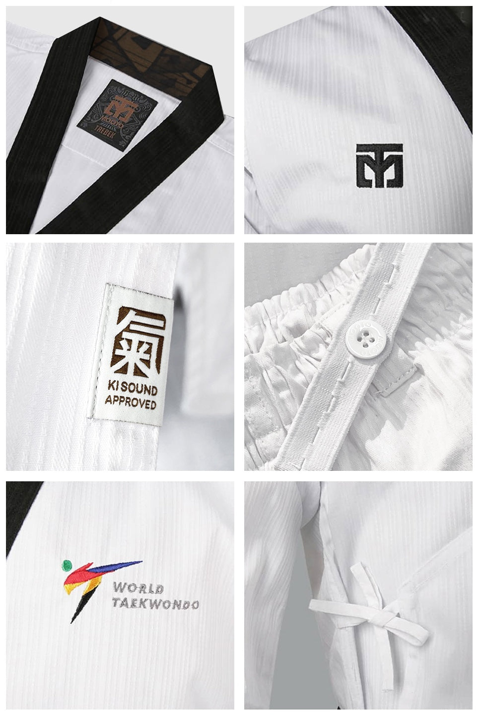 TAEBEK 3 Poomsae Uniform (DAN FEMALE)