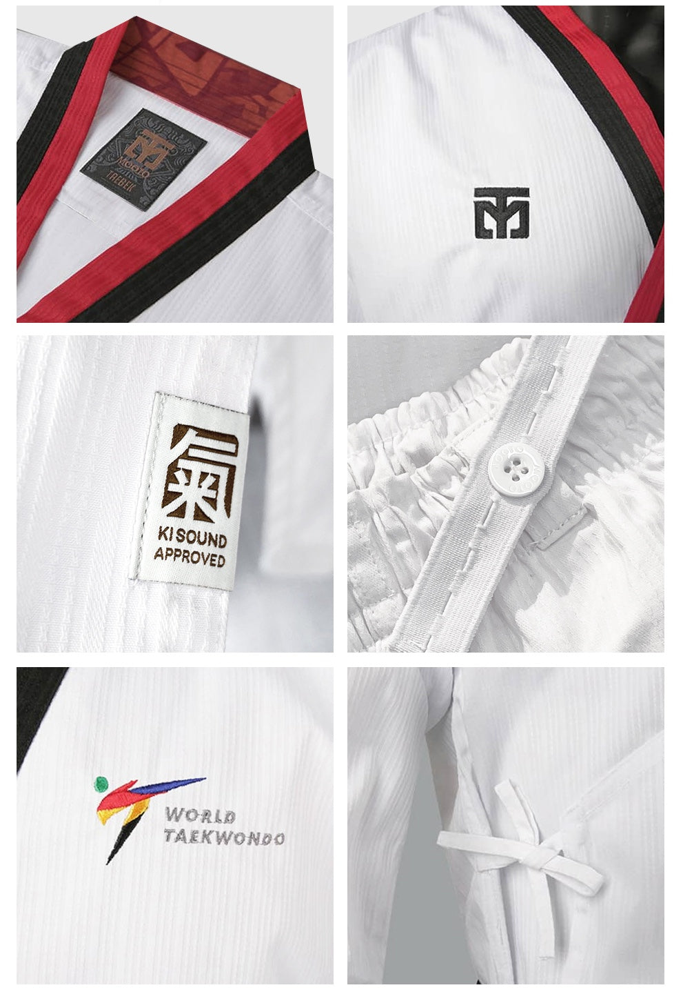 TAEBEK 3 Poomsae Uniform (POOM MALE)
