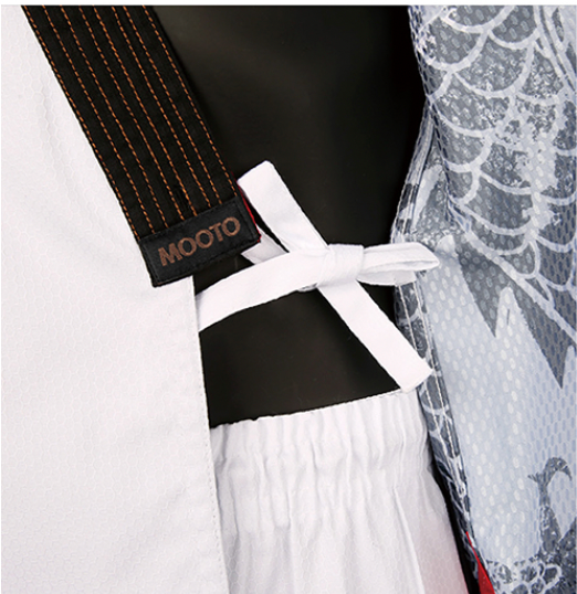 GEUM GANG Grand Master Uniform (White/Black)